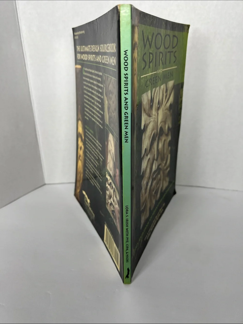Wood Spirits and Green Men Book - Green Cover